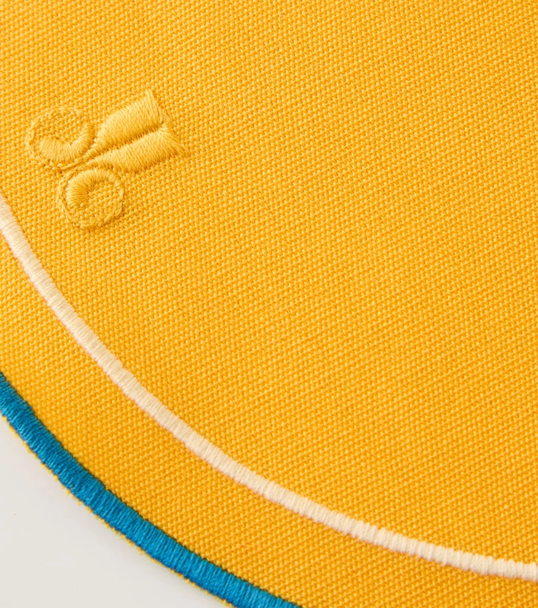 La DoubleJ - Medallion set of 2 canvas placemats
