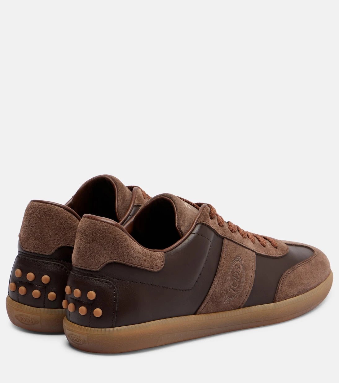Tod's - Tabs suede and leather sneakers