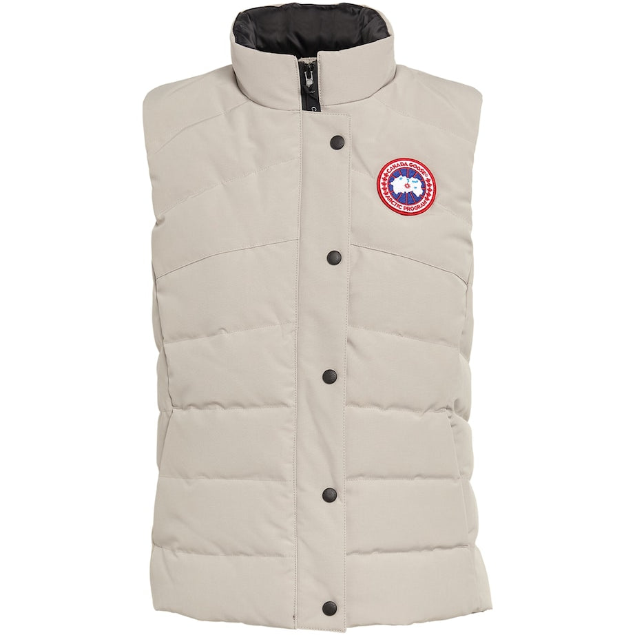 Canada Goose Beige Down-Filled Quilted Freestyle Gilet