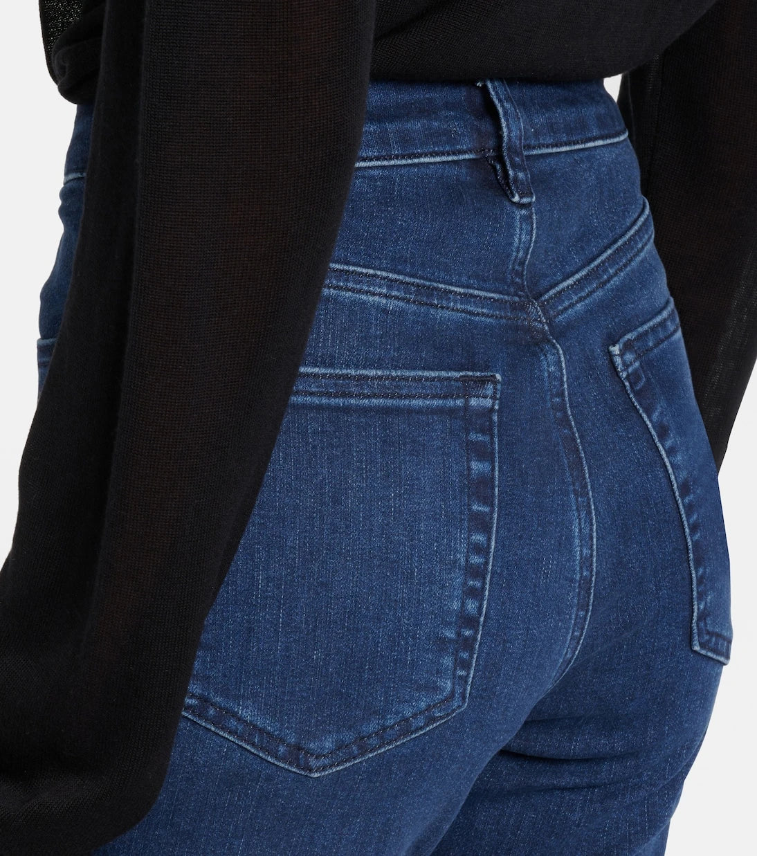 Frame - Reboot Crop high-rise bootcut jeans