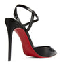 Christian Louboutin Black Jenlove Leather Pumps 100