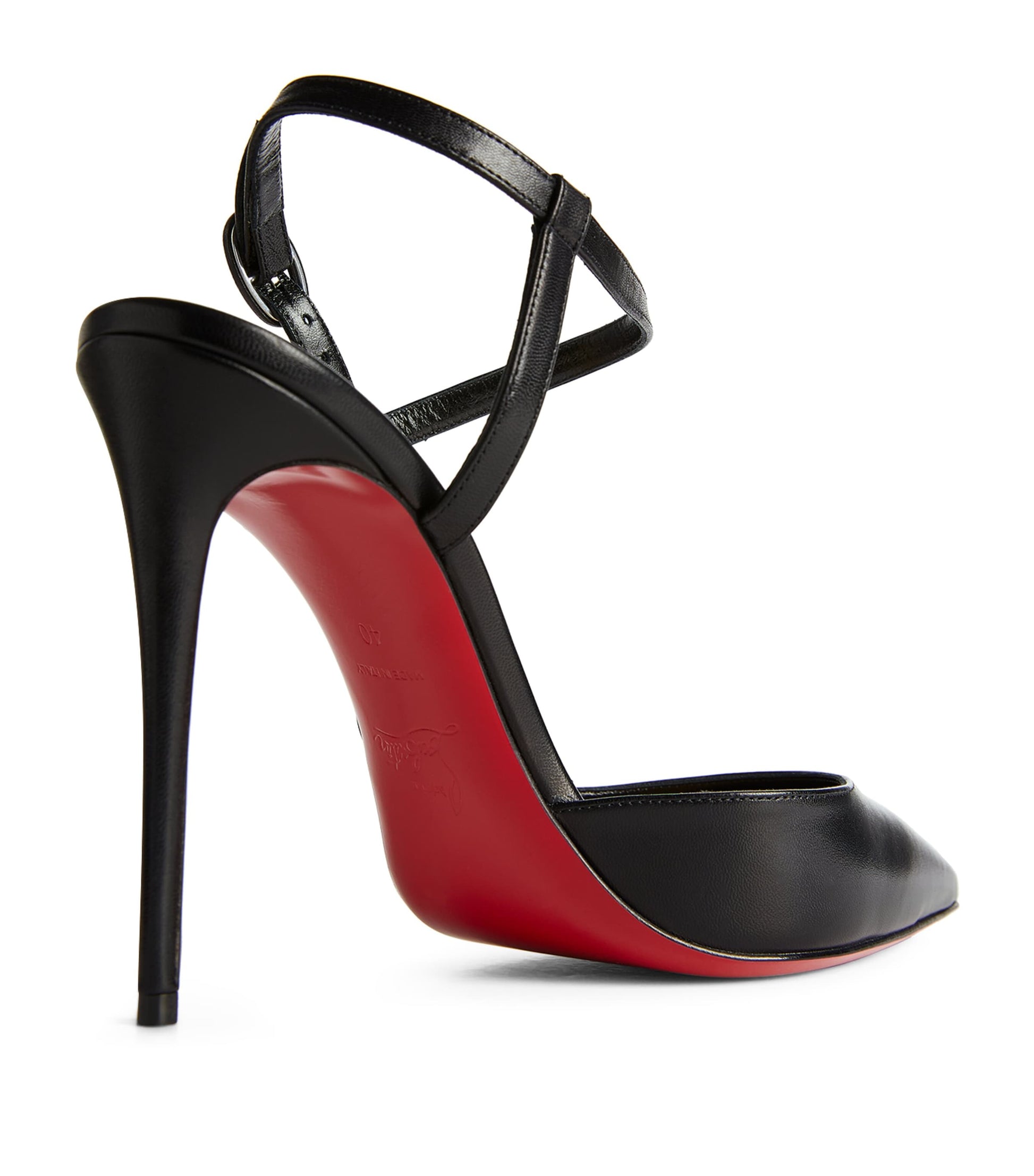 Christian Louboutin Black Jenlove Leather Pumps 100
