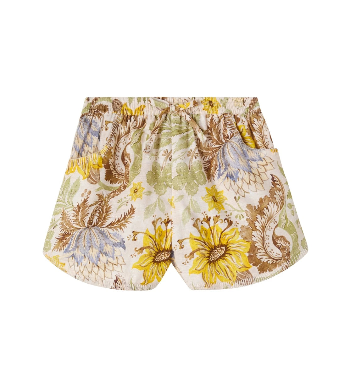 Zimmermann Kids - Floral cotton shorts
