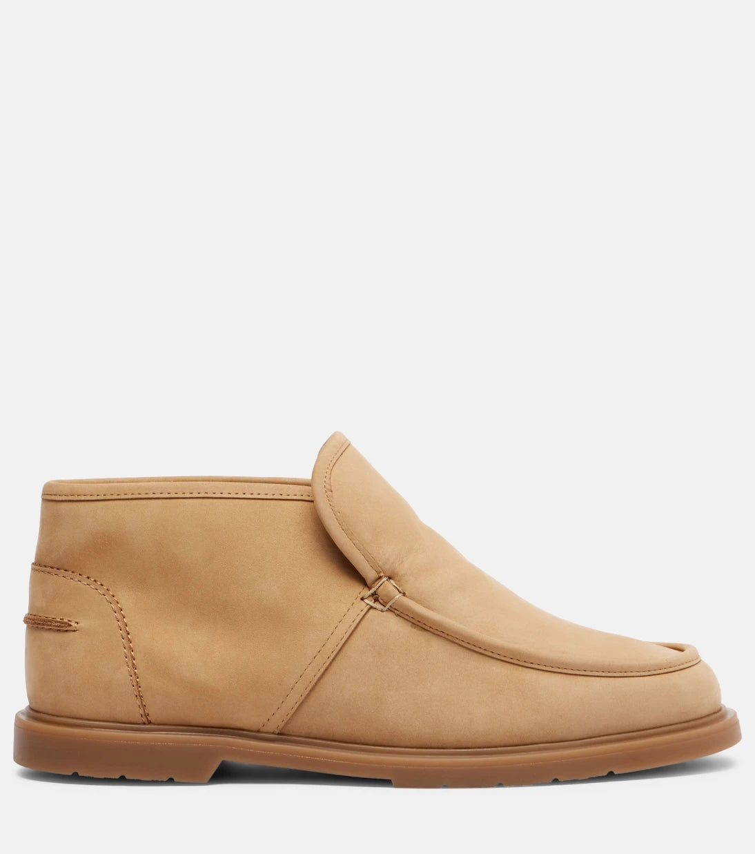 Yves Salomon - Shearling-lined suede ankle boots