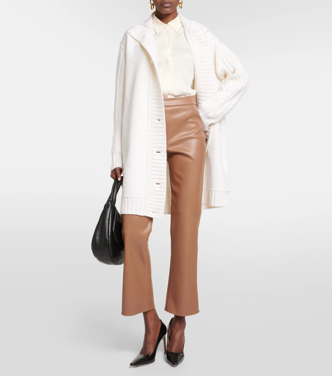 Max Mara - كارديجان الكازار من الصوف والكشمير