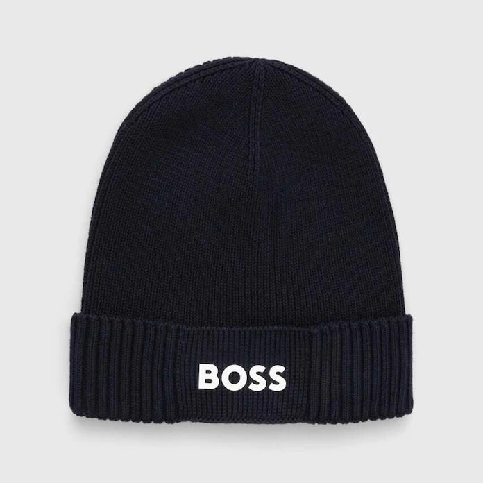 Шапка с вълна Boss Green Asic_Beanie-X
