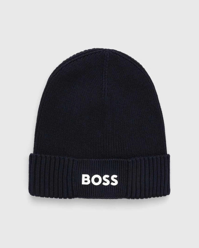 Шапка с вълна Boss Green Asic_Beanie-X