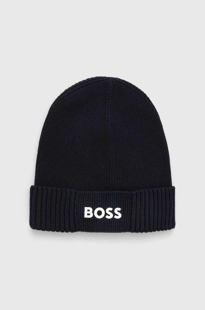 Шапка с вълна Boss Green Asic_Beanie-X