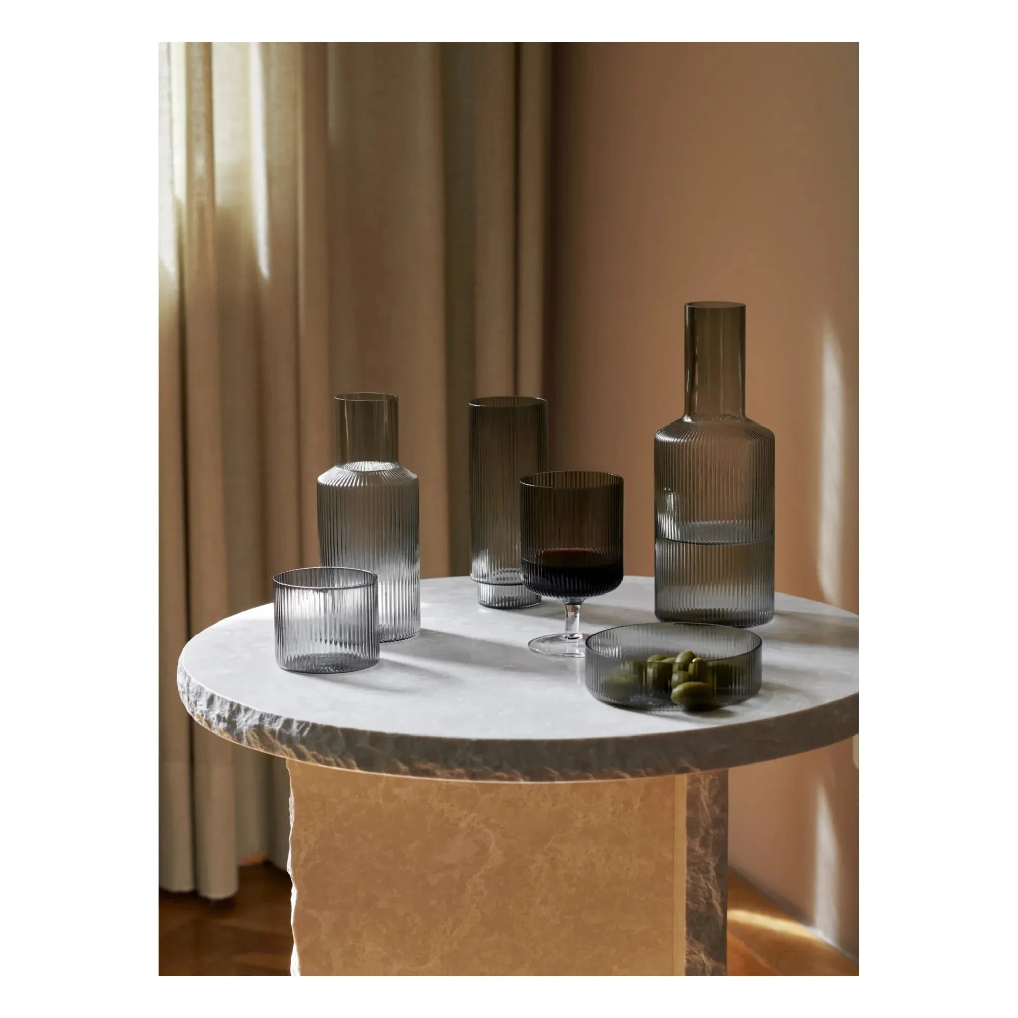 Ferm Living - Ripple Carafe 1L