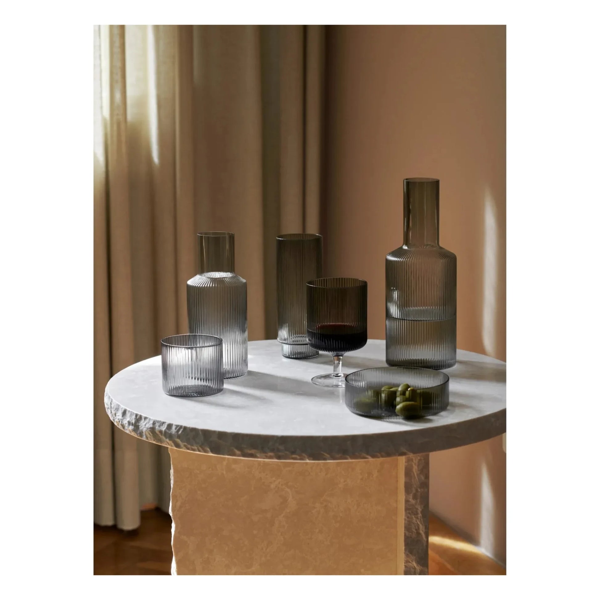 Ferm Living - Ripple Carafe 1L