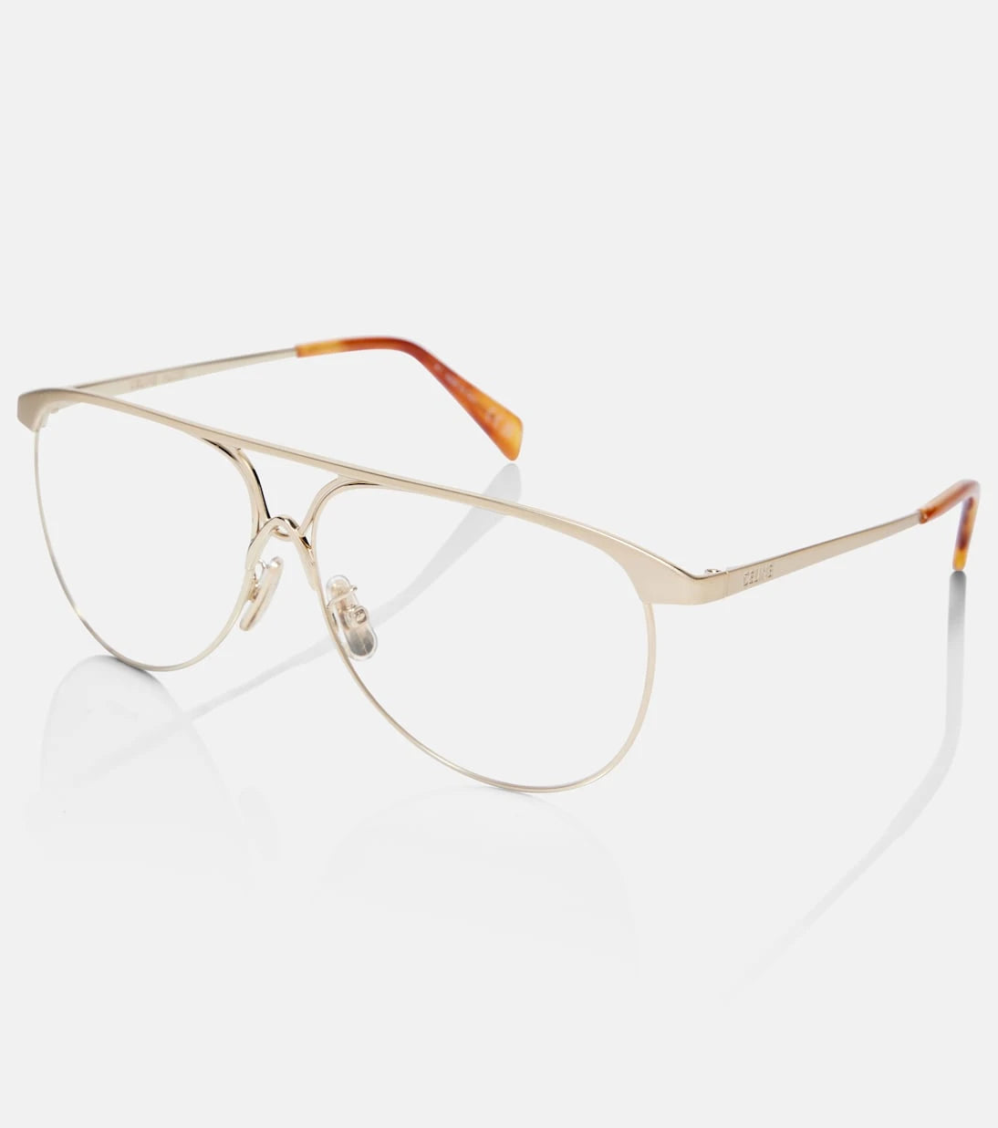 Celine Eyewear - Logo aviator glasses