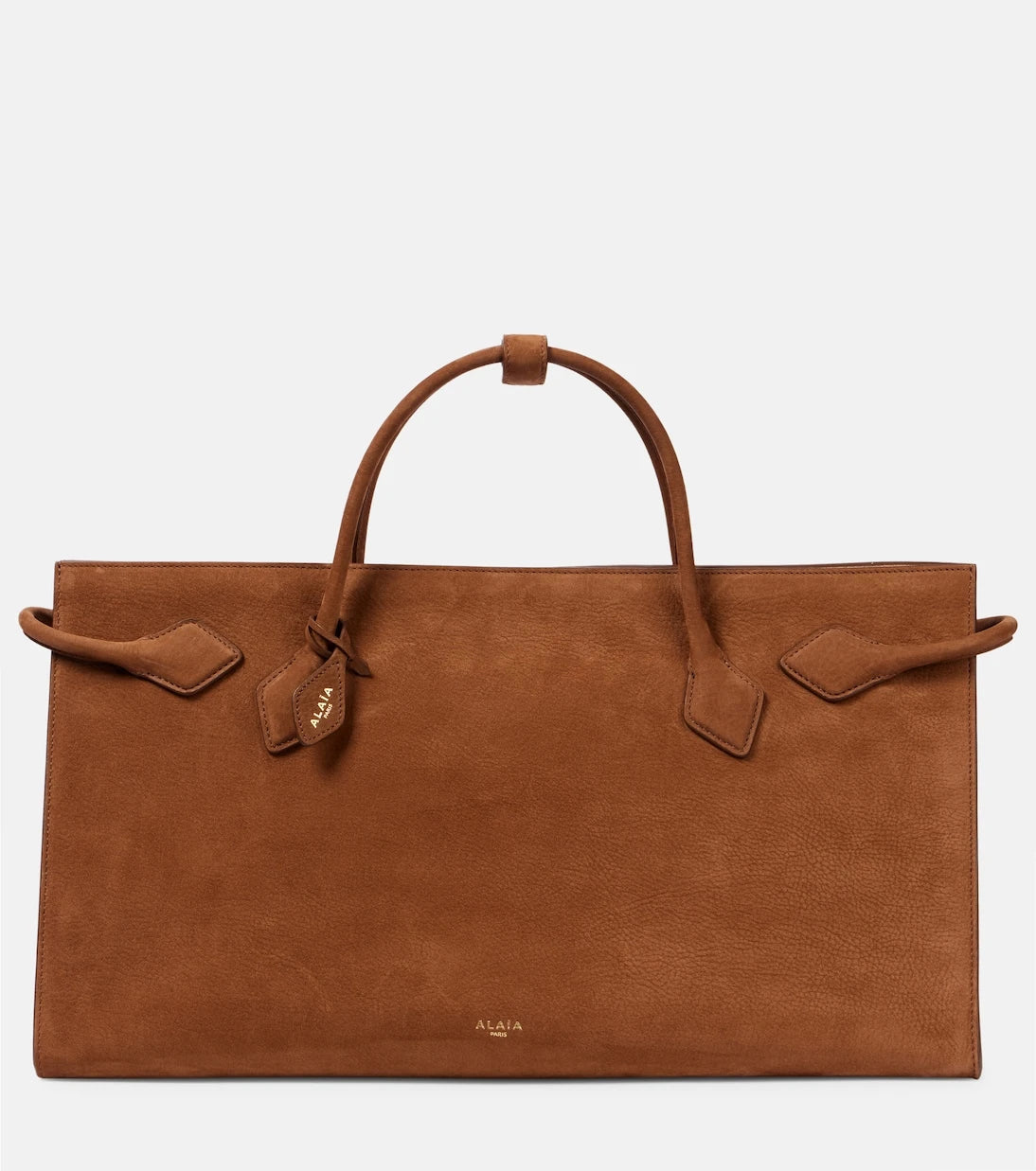 Alaïa - Le Teckel suede tote bag