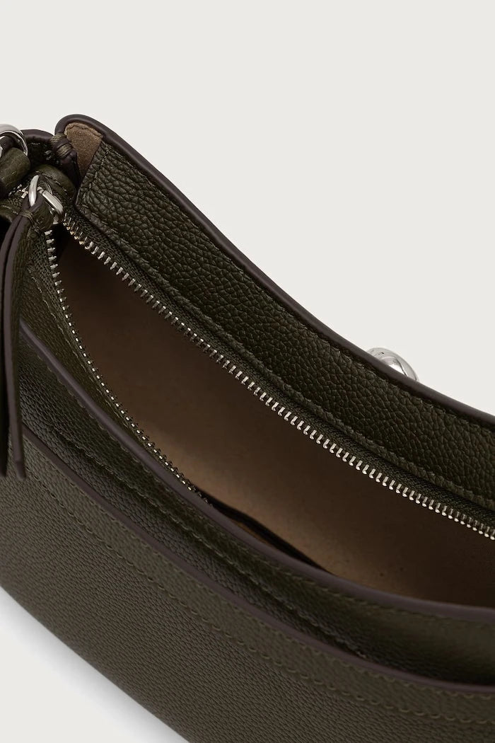 Tory Burch kadın deri crossbody çanta Romy Zip