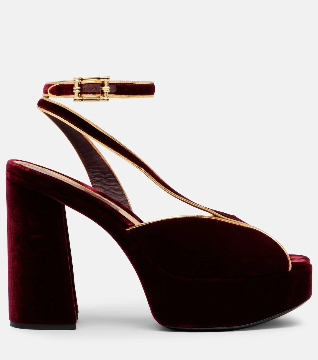 Etro - 120 velvet platform sandals