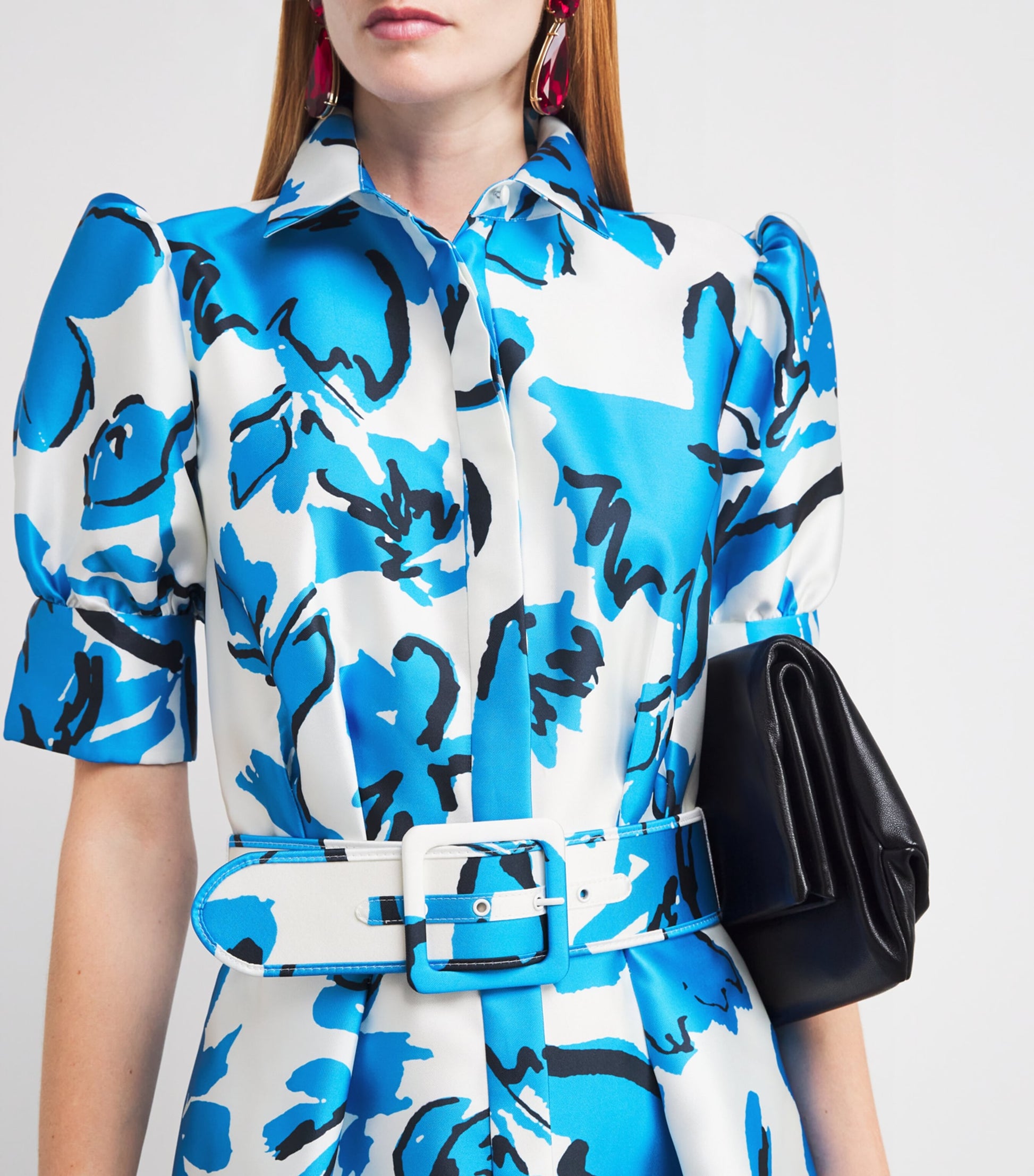 Rebecca Vallance Multi Sapphira Mini Shirt Dress