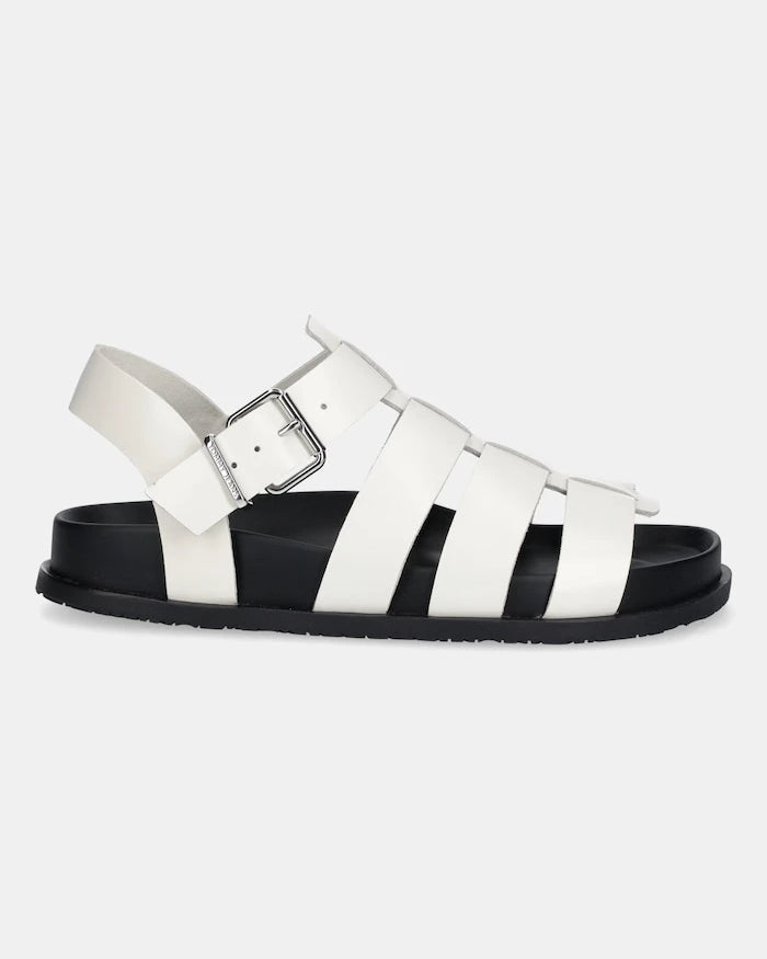 Tommy Jeans TJW FISHERMAN PATENT SANDAL Deri Sandalet