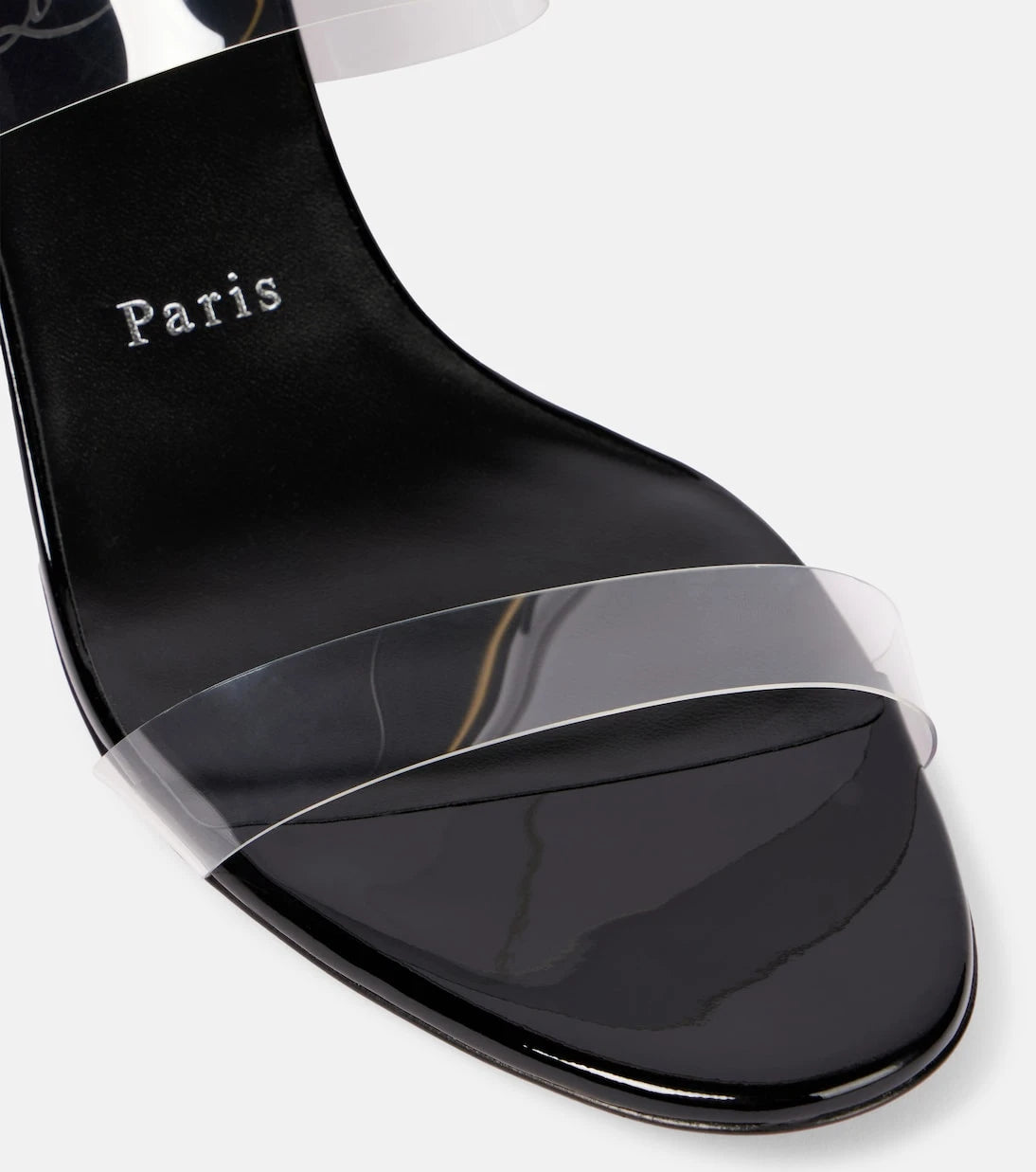Christian Louboutin - Just Nothing 55 PVC sandals