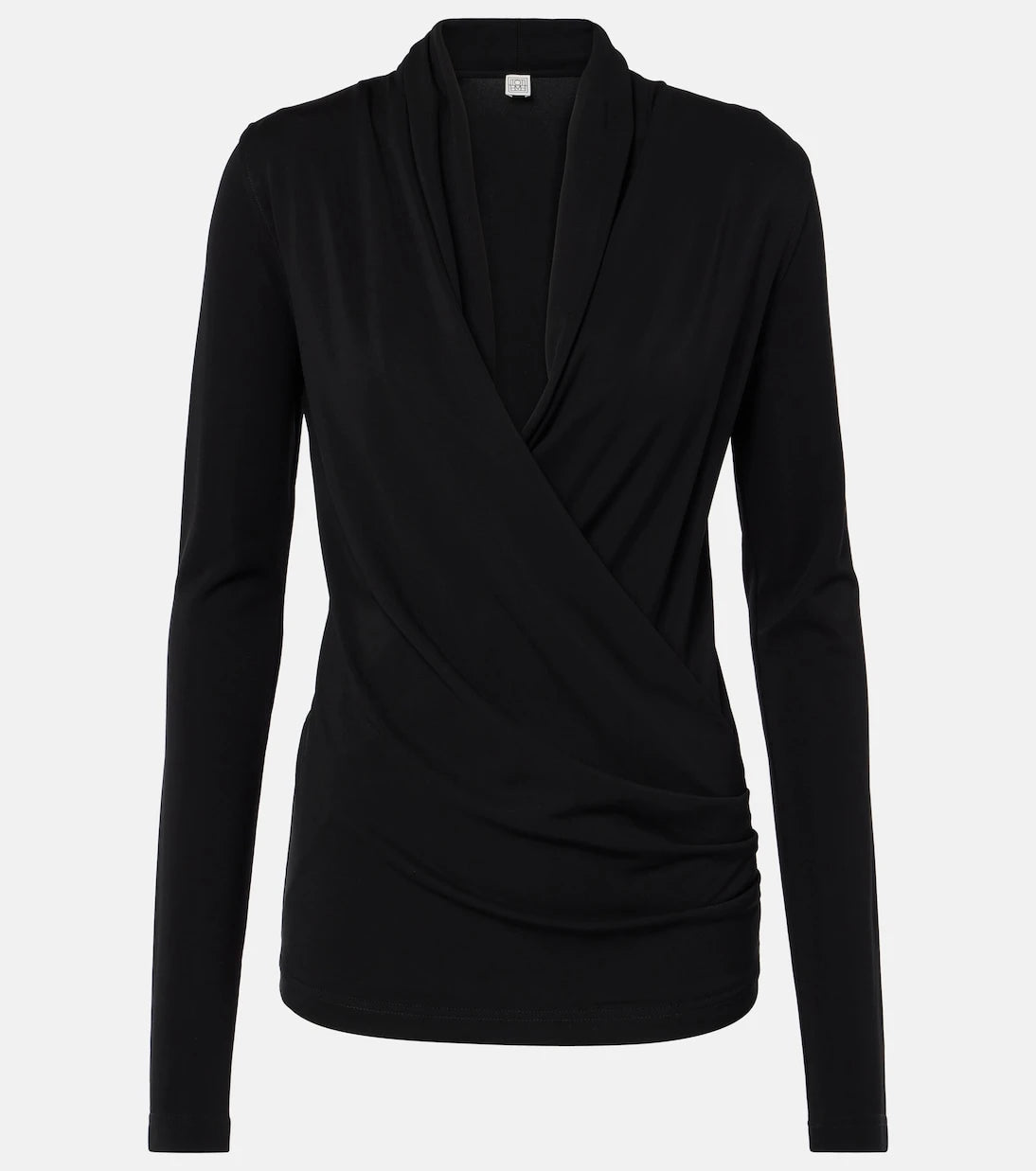 Toteme - Draped jersey top