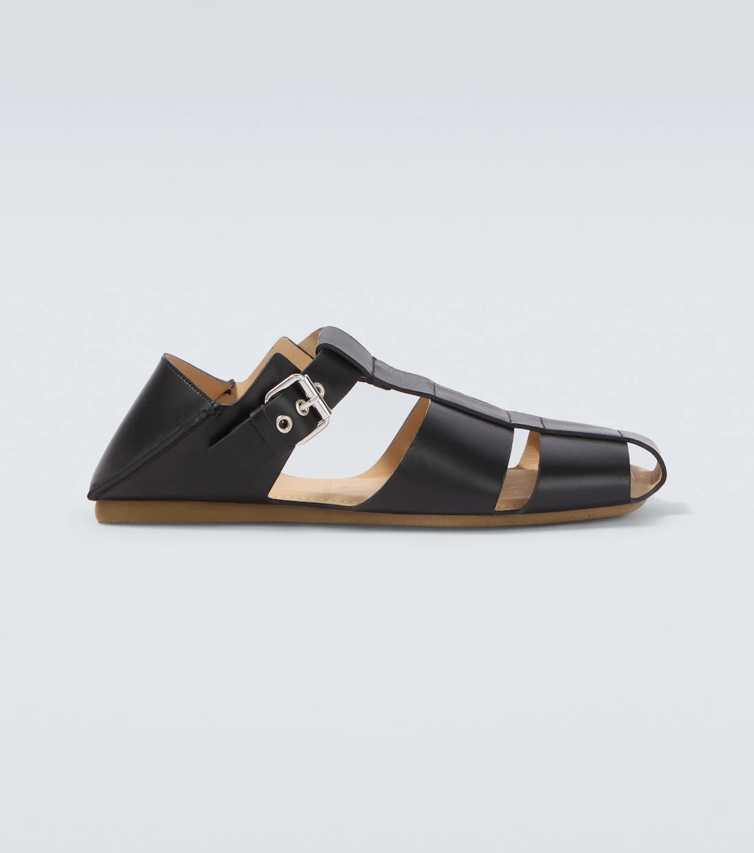 Lemaire - Convertible leather fisherman sandals