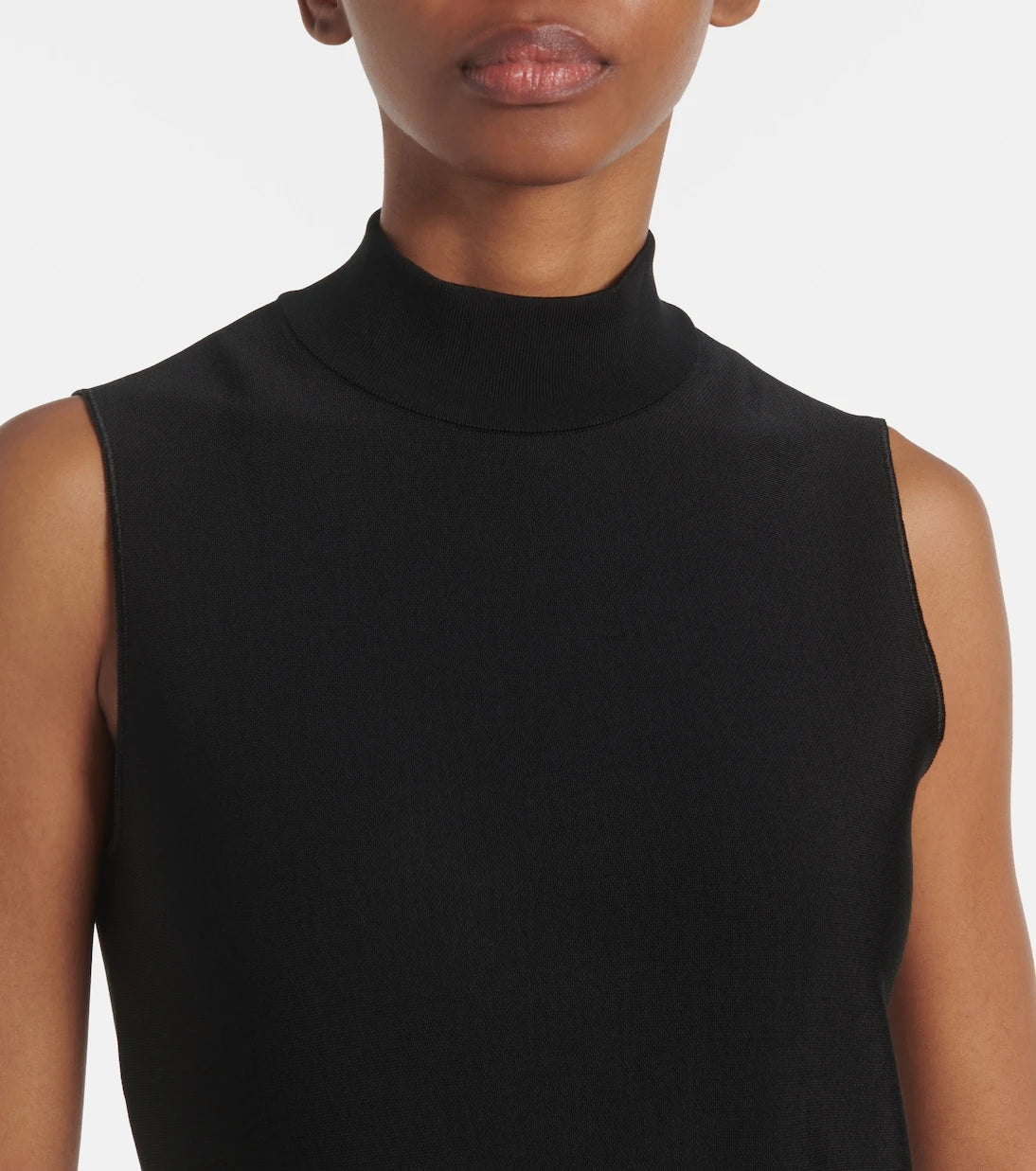 Alaïa - Pleated turtleneck top