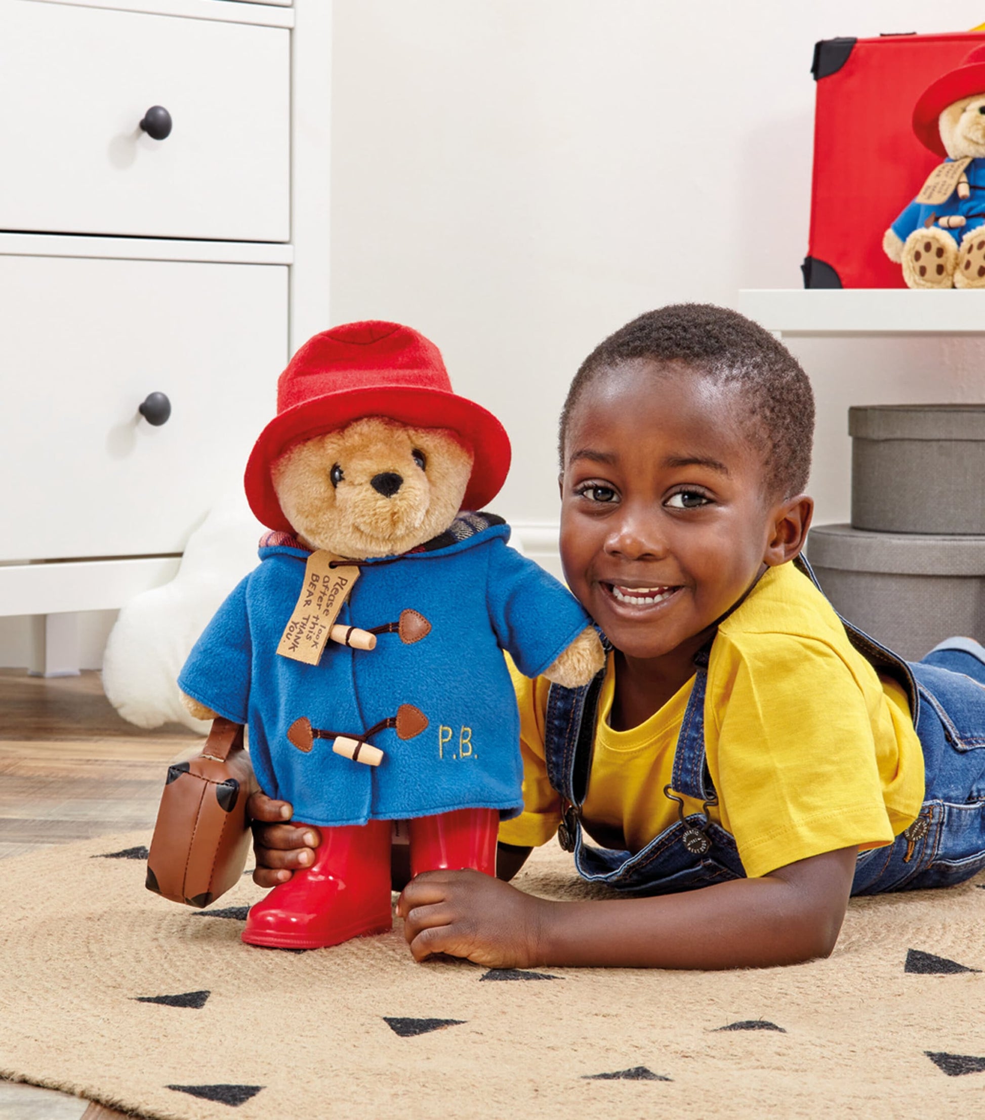 Paddington Bear Large Paddington Bear with Boots and Case (34cm)