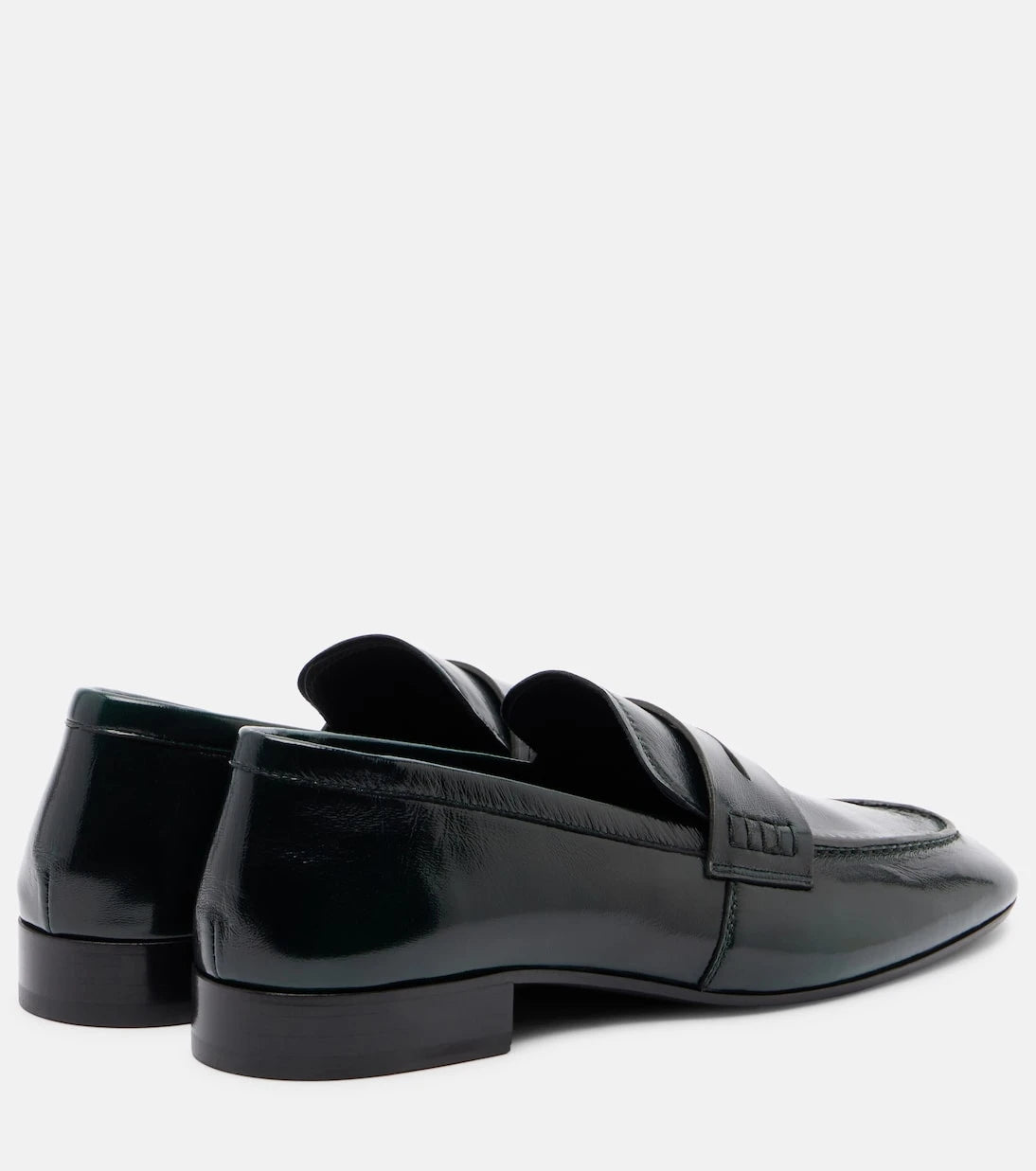 Dries Van Noten - Patent leather penny loafers