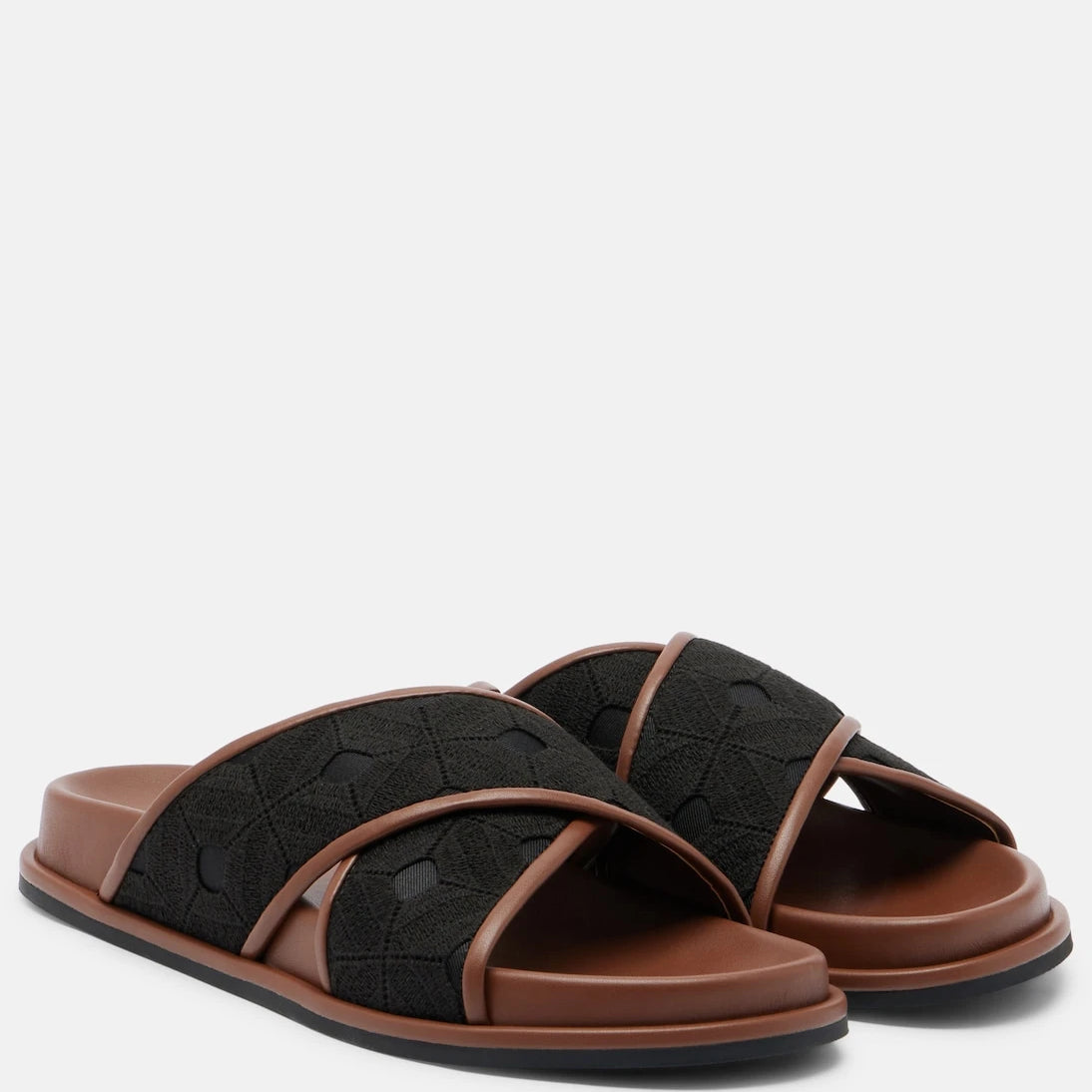 Max Mara - Peonie embroidered slides