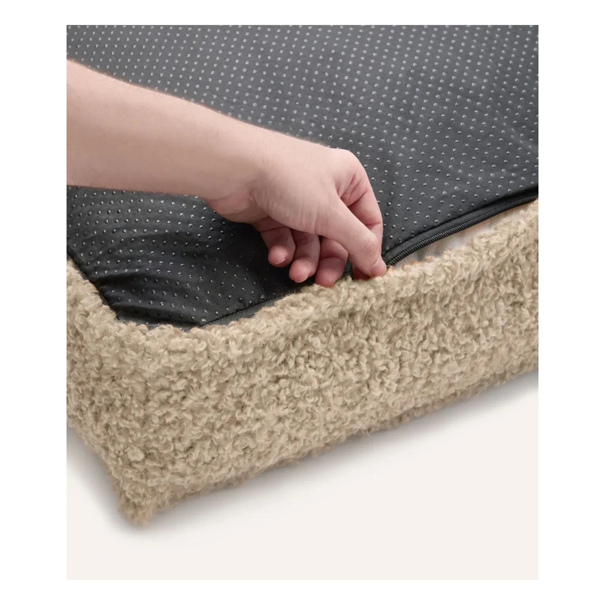 Cafide - Cuadra Buckwheat Dog Mattress | Beige