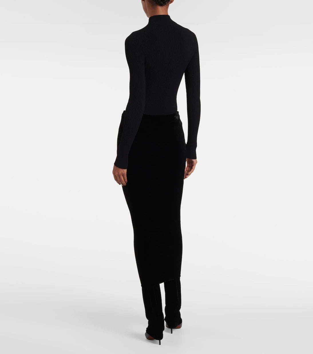 Alaïa - Fluid jersey skirt pants