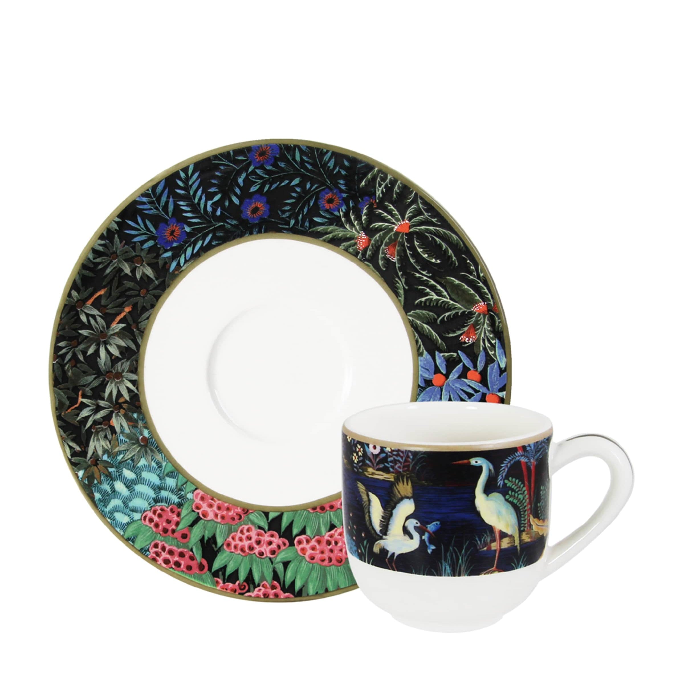 Jardin du Palais Espresso Cup and Saucer