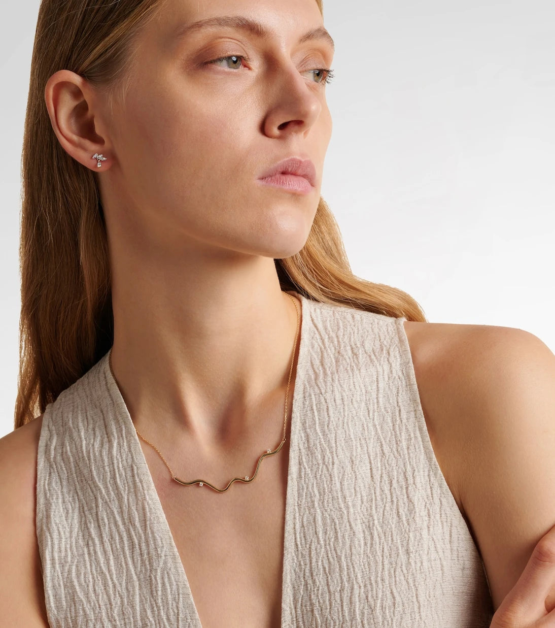 Stone and Strand - Harbor Lights 10kt gold necklace with diamonds