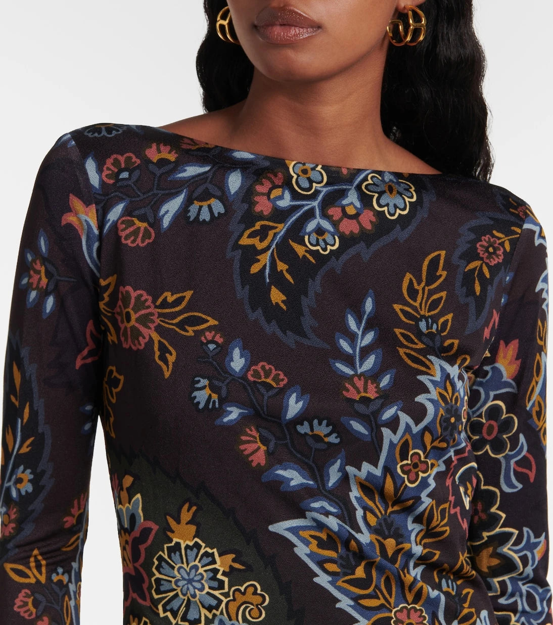 Etro - Floral maxi dress