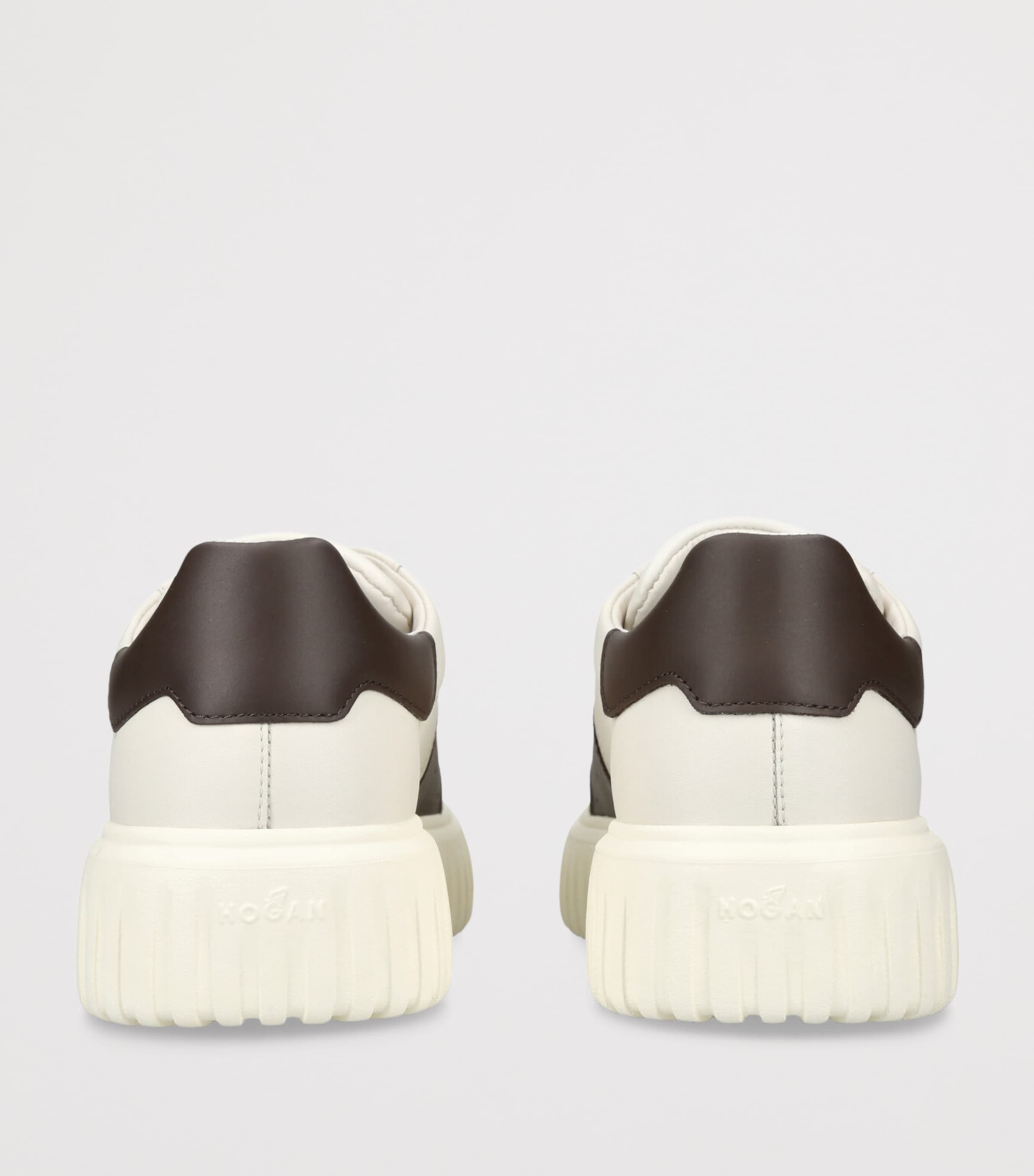 Leather H-Stripes Sneakers