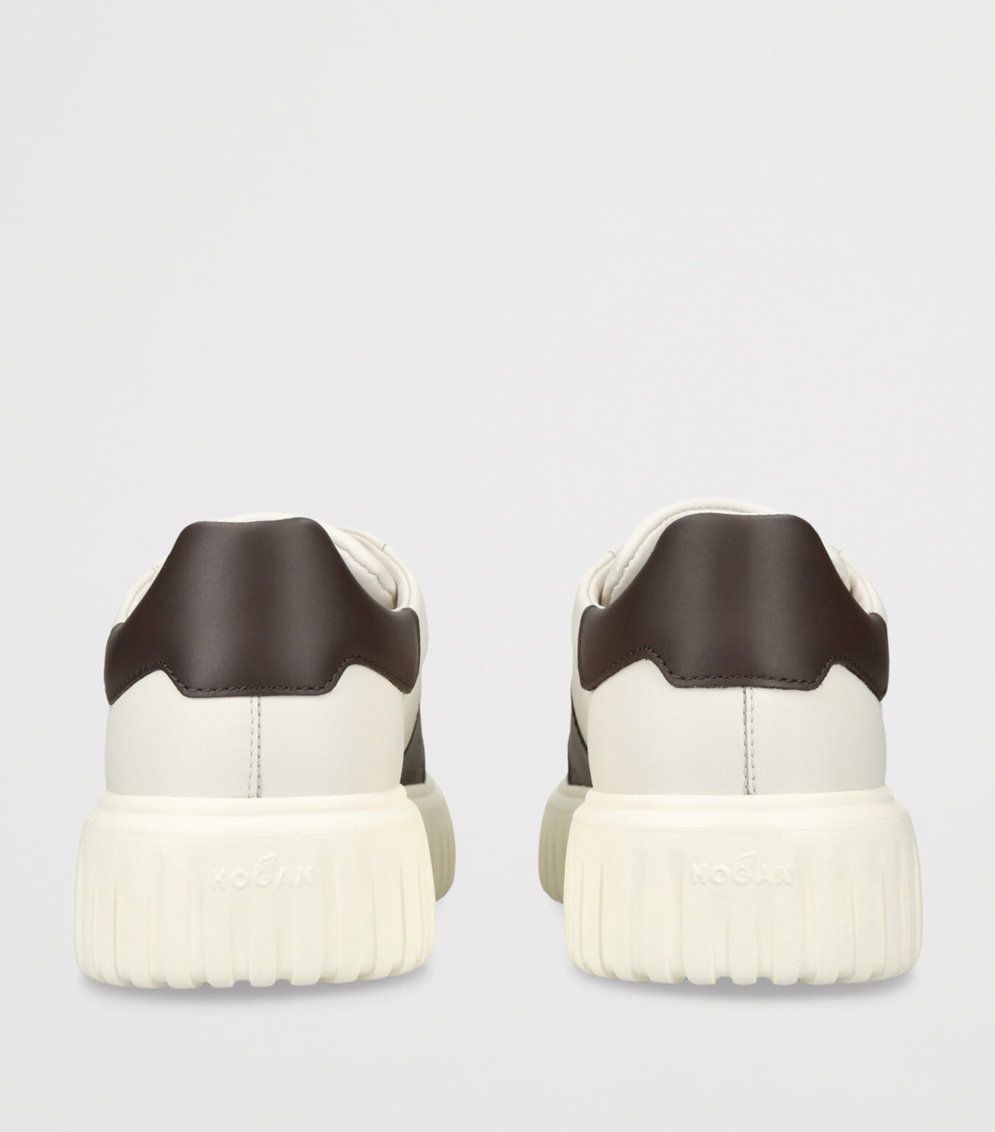 Leather H-Stripes Sneakers