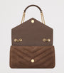 Brown Medium Loulou Shoulder Bag
