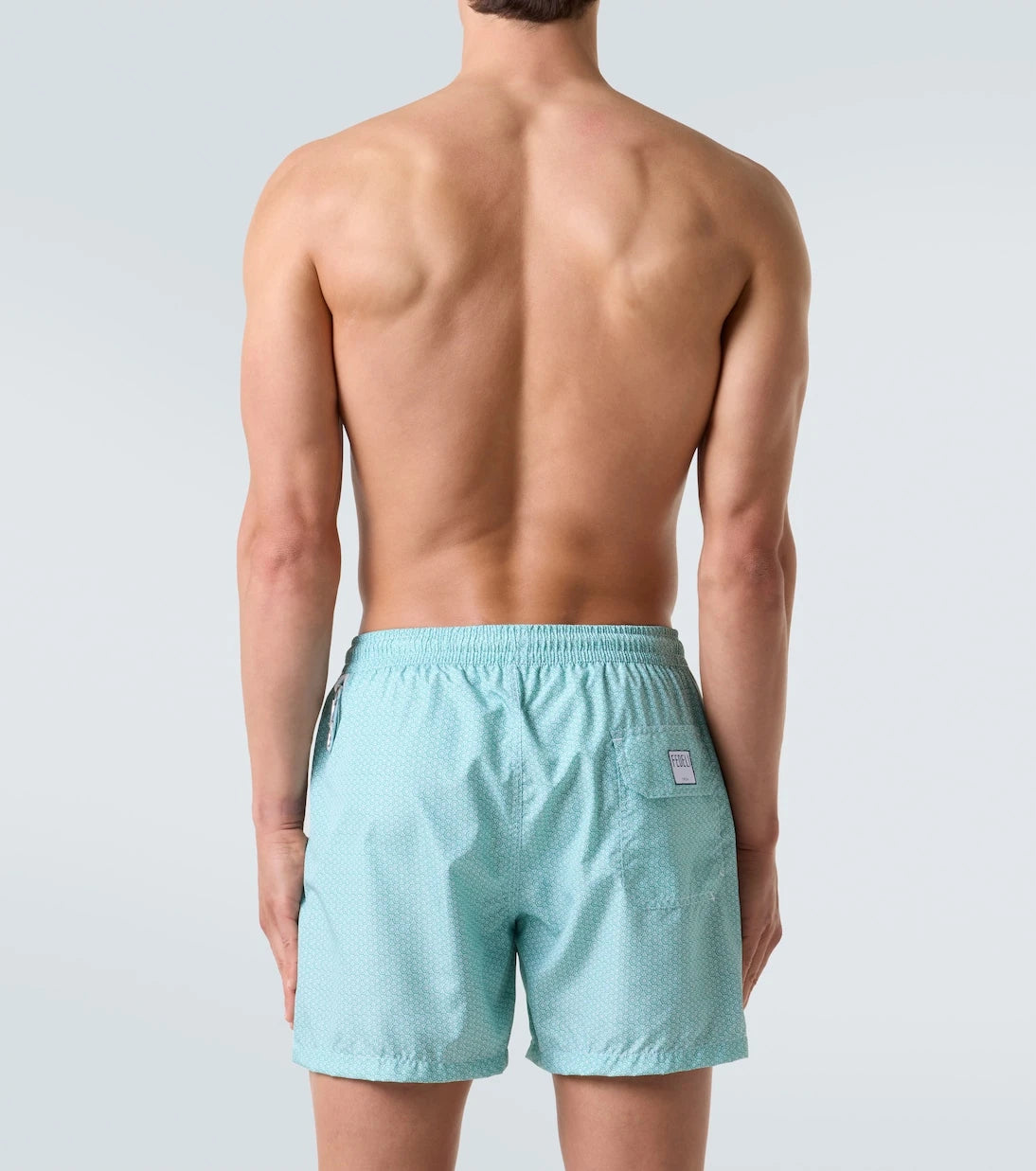 Fedeli - Madeira printed swim trunks