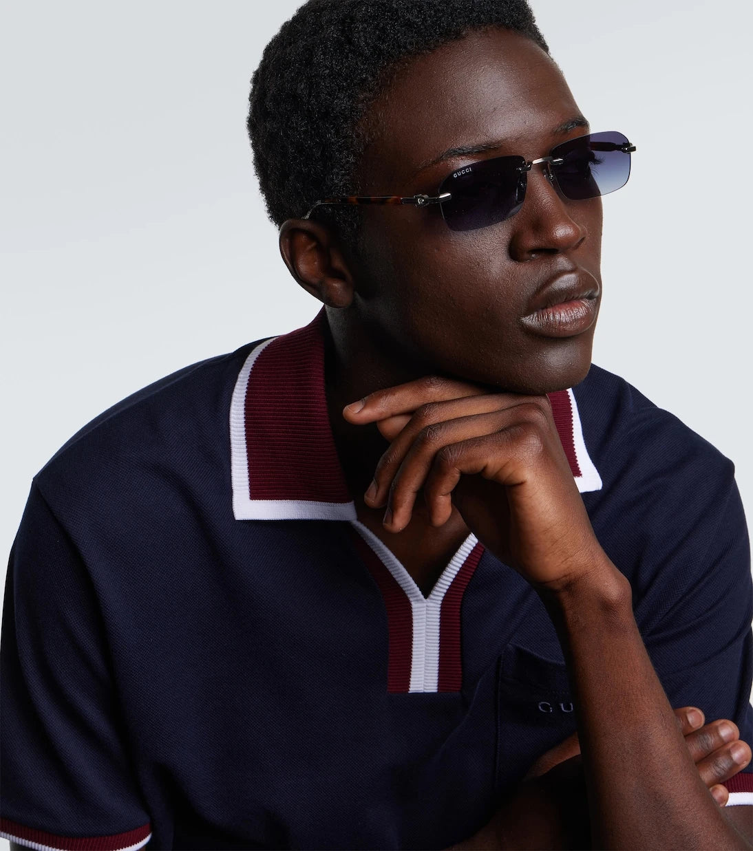 Gucci - Rectangular sunglasses