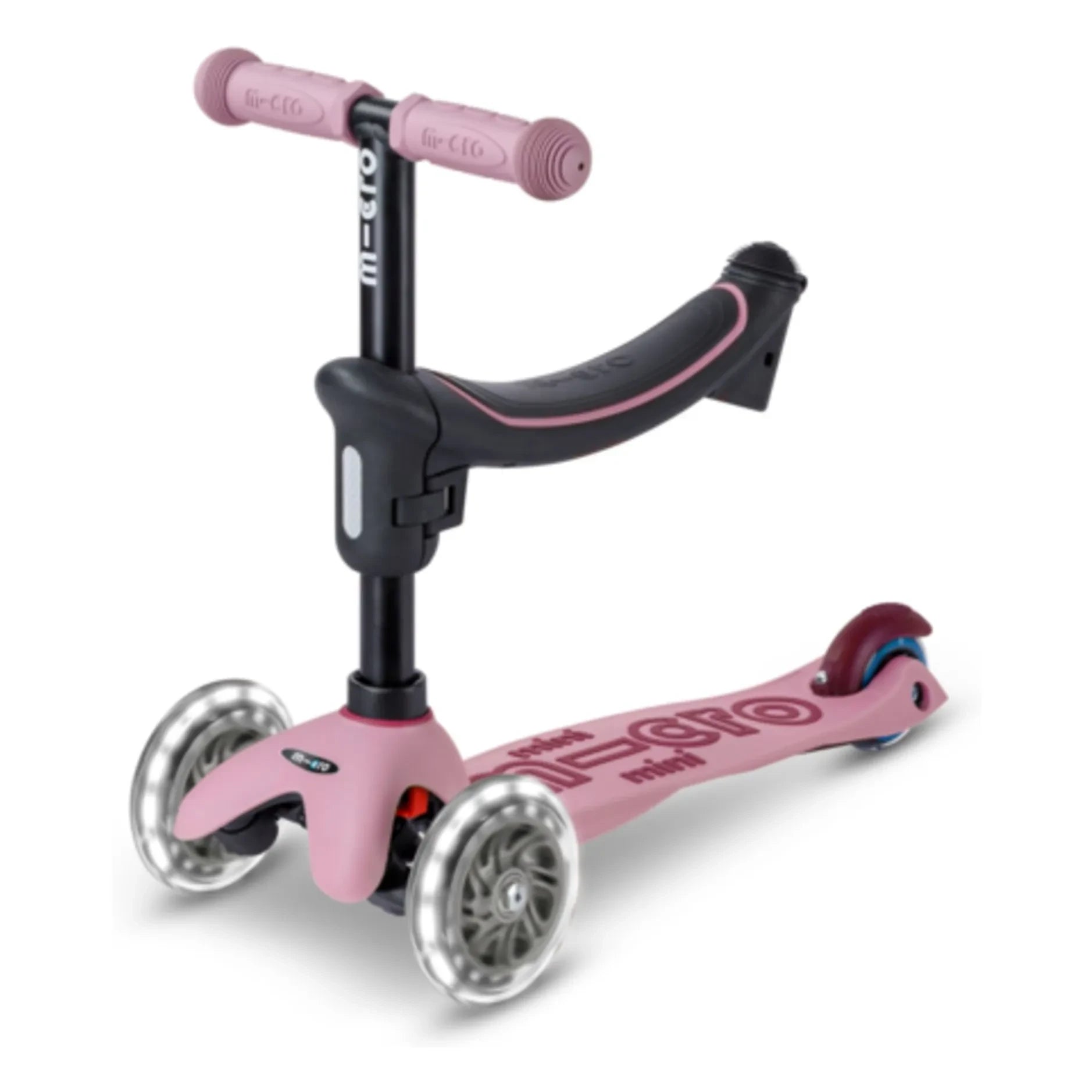 Micro - Rock&amp;Go LED scooter | Dusty Pink