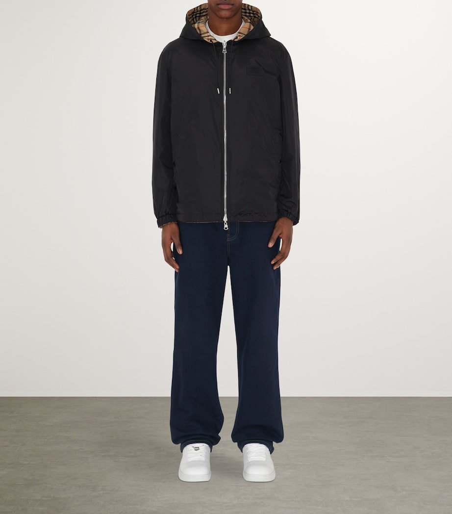 Burberry Beige Reversible Check Jacket