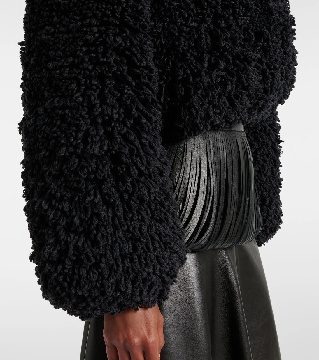 Alaïa - Faux fur jacket