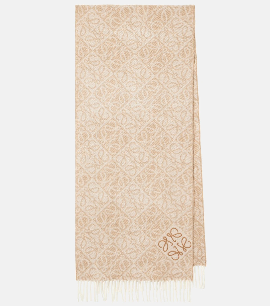 Loewe - Anagram wool and cashmere scarf