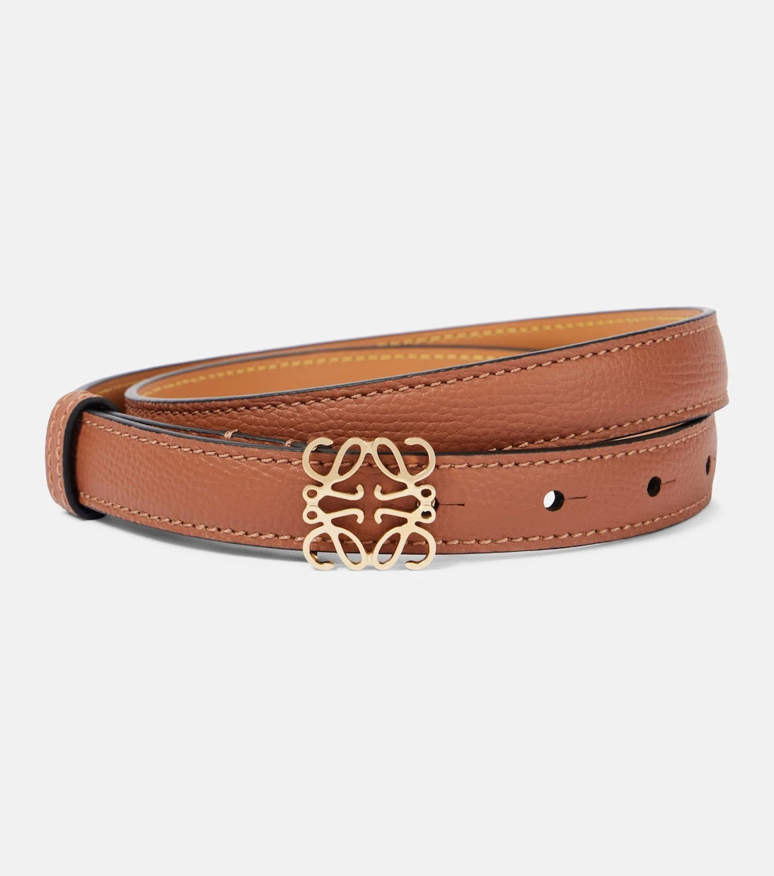 Loewe - Anagram leather belt