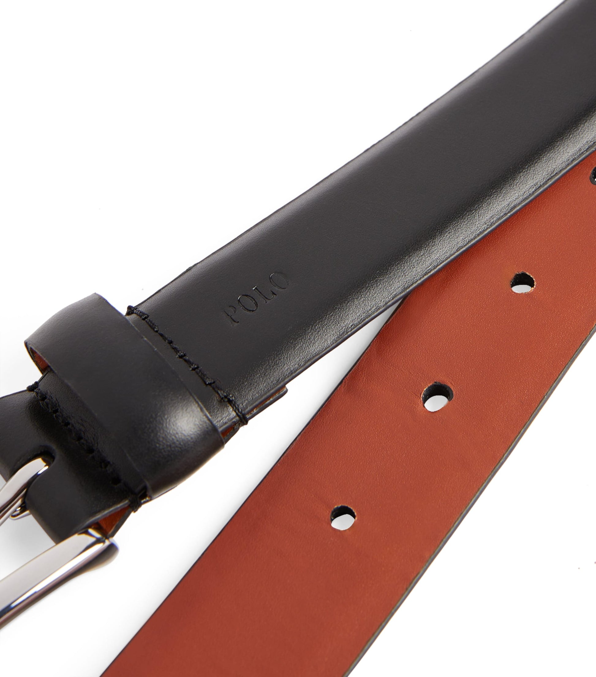 Polo Ralph Lauren Leather Harness Dress Belt