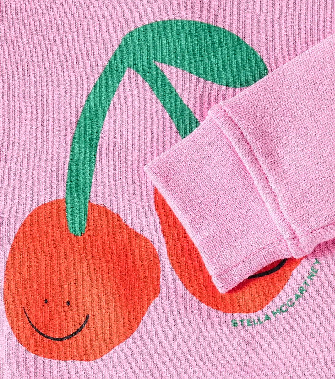Stella McCartney Kids - سويت شيرت أطفال من جيرسيه القطن المطبوع