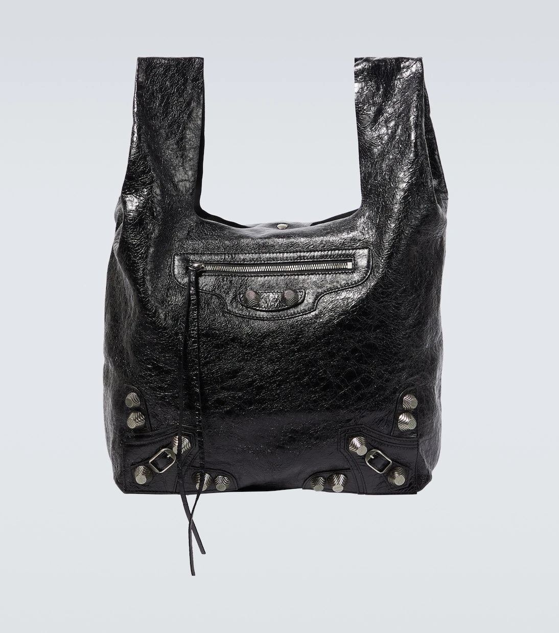 Balenciaga - حقيبة يد لو كاجول من الجلد