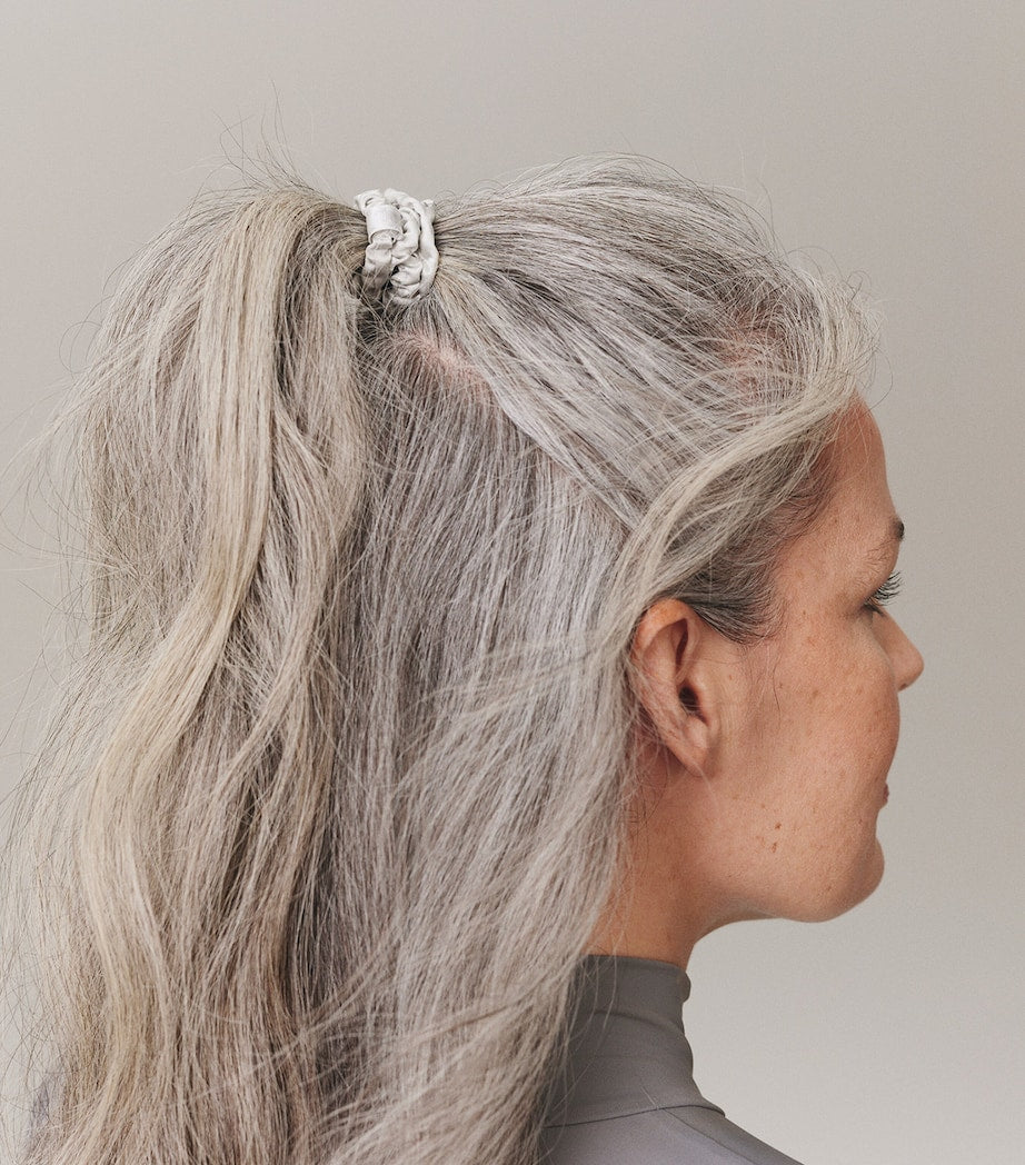 Pure Silk Skinny Scrunchies (Set of 4)