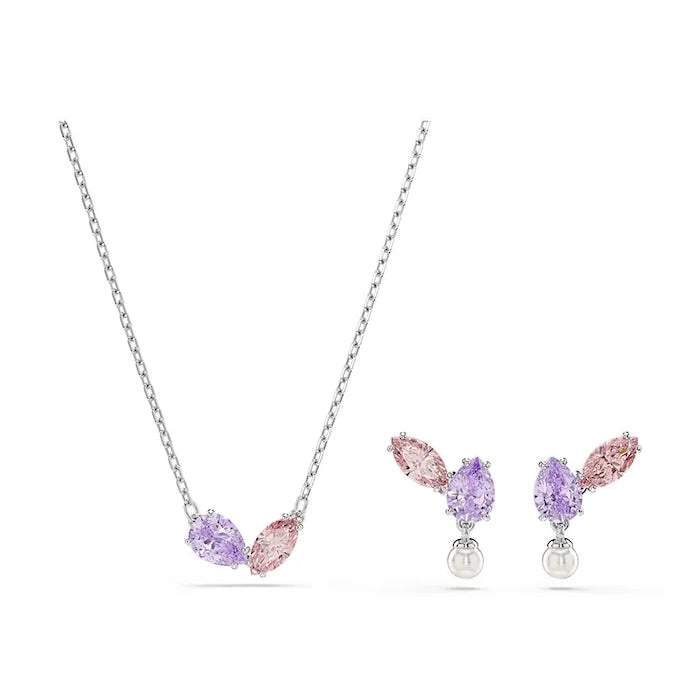 Swarovski kadın metal takı seti, Swarovski kristalli Ariana Grande x Swarovski