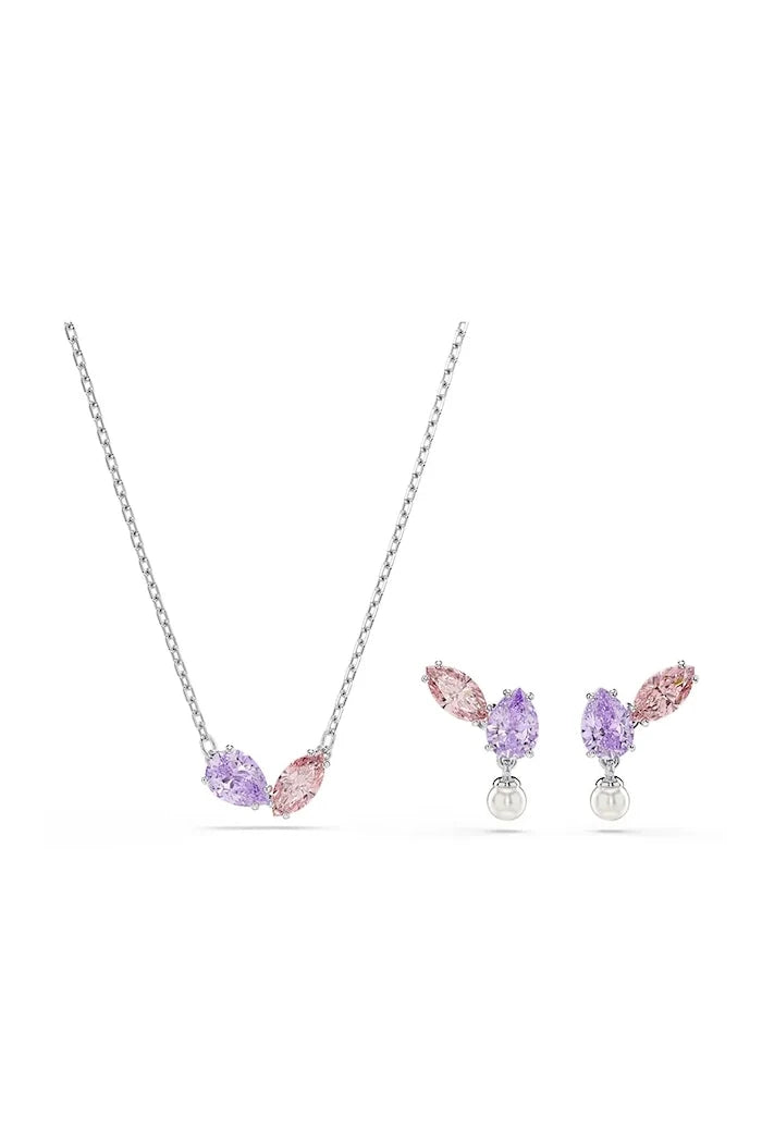 Swarovski kadın metal takı seti, Swarovski kristalli Ariana Grande x Swarovski