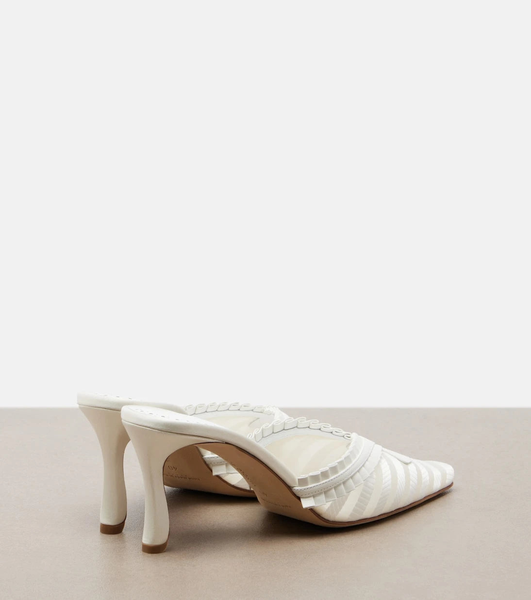 Manolo Blahnik - Voluptia organza mules