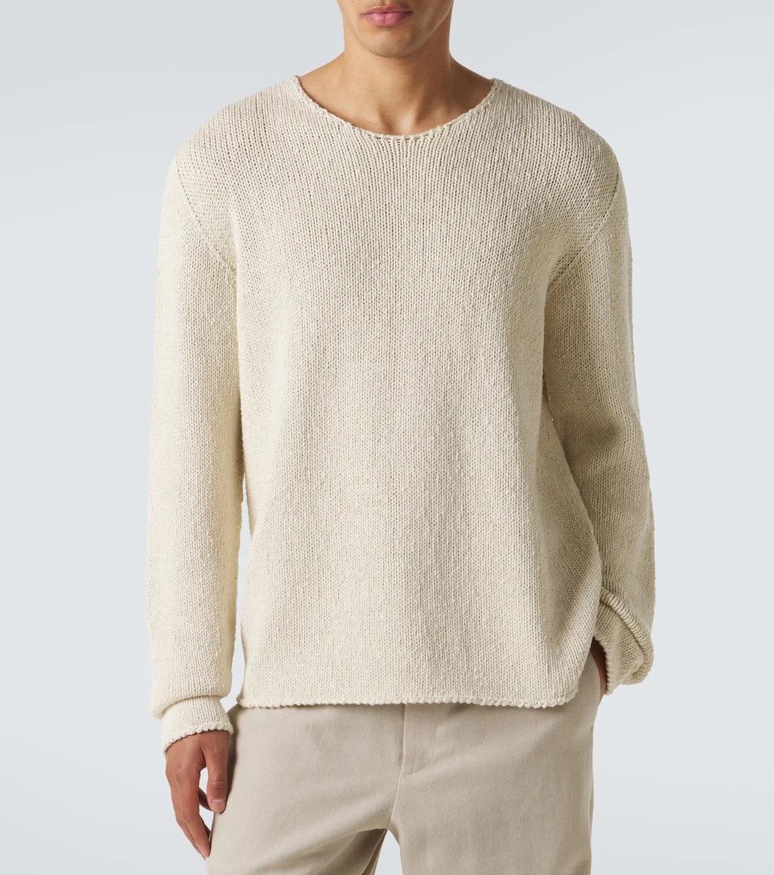 The Row - Clarkin cotton and linen sweater